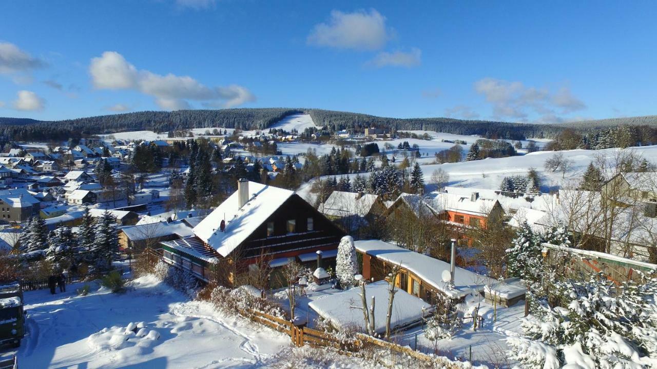 Ferienwohnung Ritter Schmiedefeld am Rennsteig Exterior photo